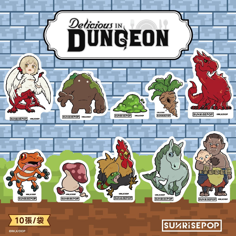 Delicious in Dungeon - Sticker Set (10 Styles)