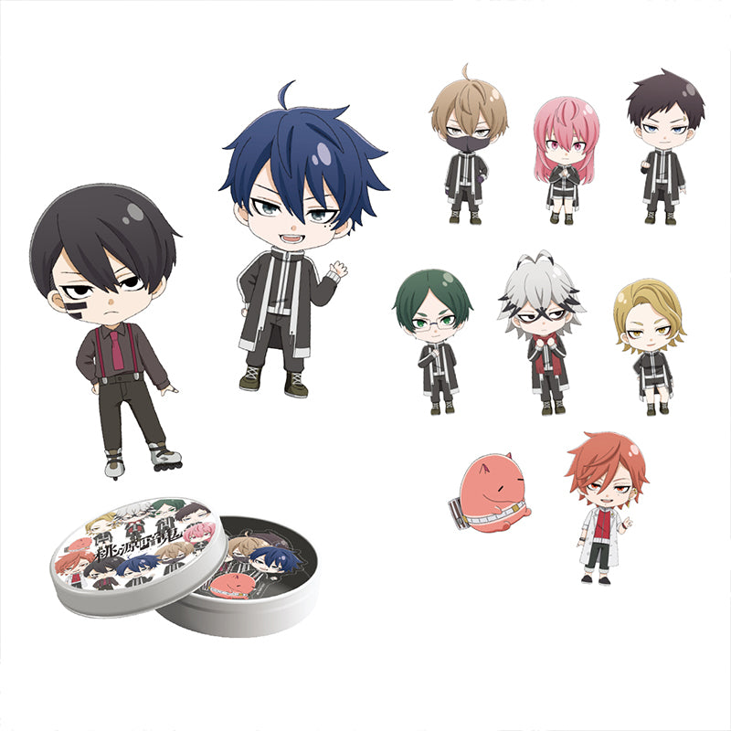 Tougen Anki Sticker Set – Multiple Characters Stationery & Office Collection featuring Mutoya