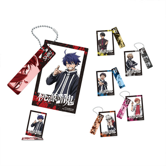 Tougen Anki Acrylic Keychain Blind Box – Shiki Ichinose, Jin Kougasaki, Naito Mudano & Kyōya Oiranzaka