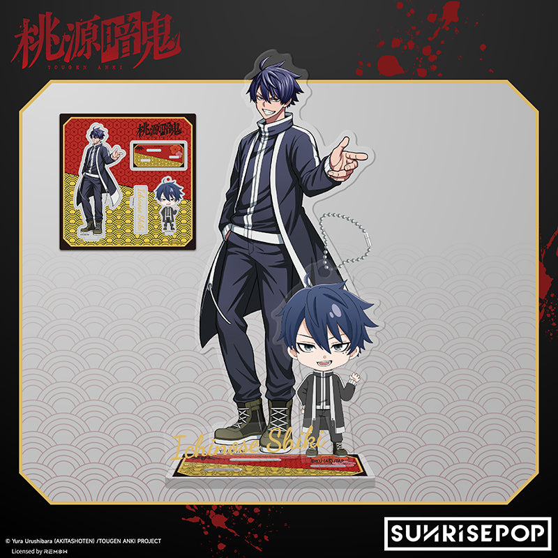 Tougen Anki Acrylic Character Stand – Shiki Ichinose, Jin Kougasaki, Naito Mudano & Kyōya Oiranzaka