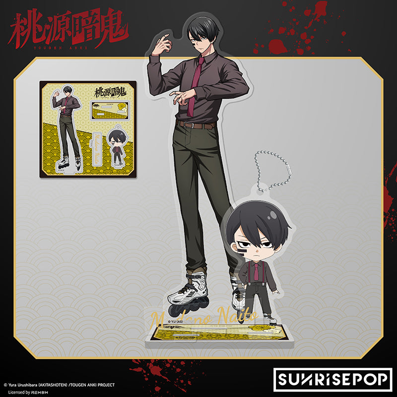 Tougen Anki Acrylic Character Stand – Shiki Ichinose, Jin Kougasaki, Naito Mudano & Kyōya Oiranzaka
