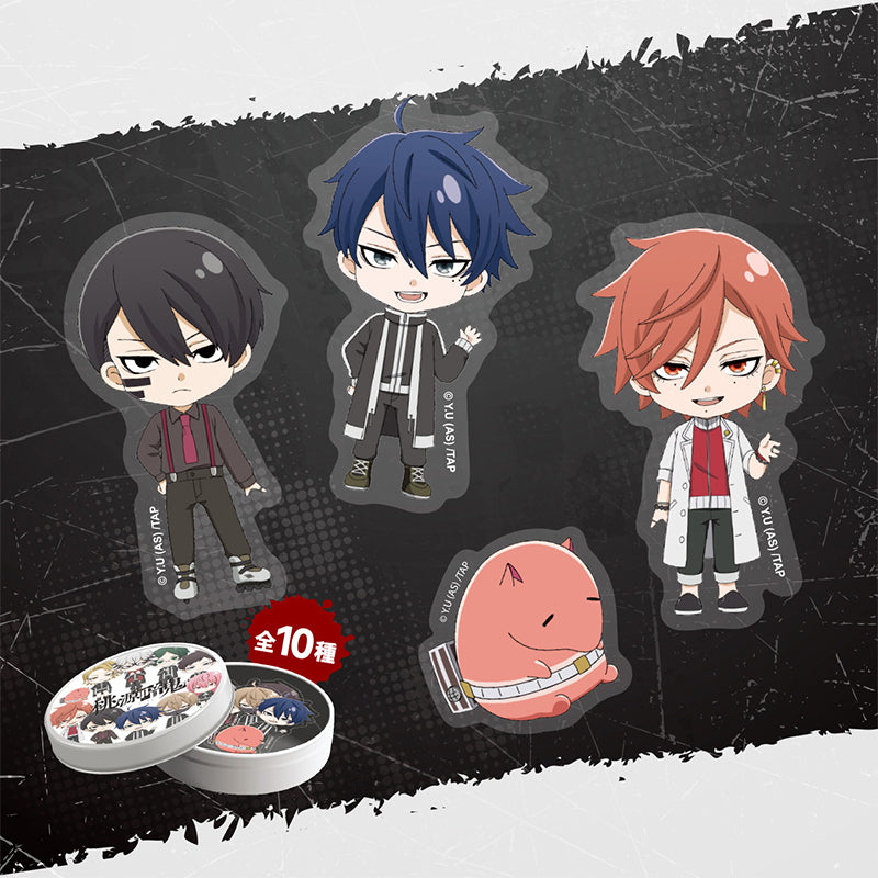 Tougen Anki Sticker Set – Multiple Characters Stationery & Office Collection featuring Mutoya