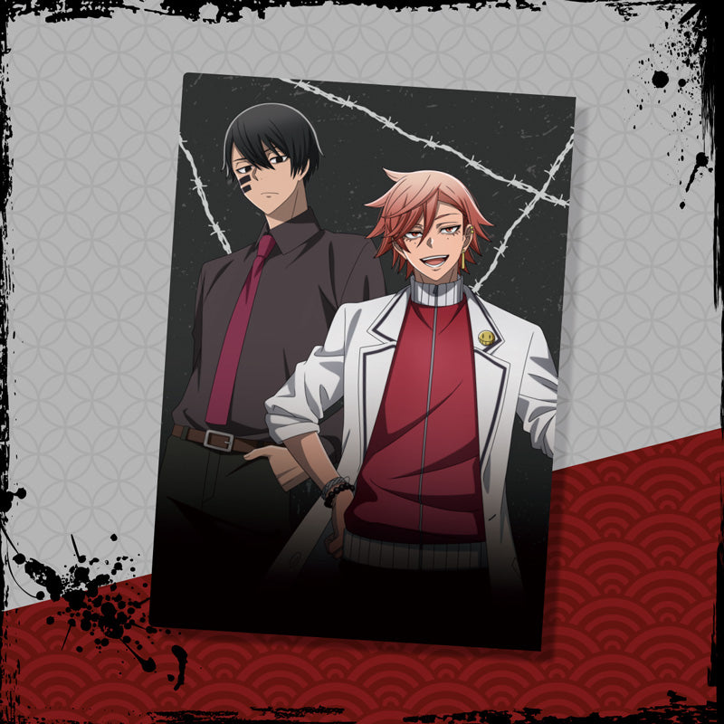 Tougen Anki Merchandise Shiki Ousaki & Mutano Kyoya Character File Folder Office & Stationery