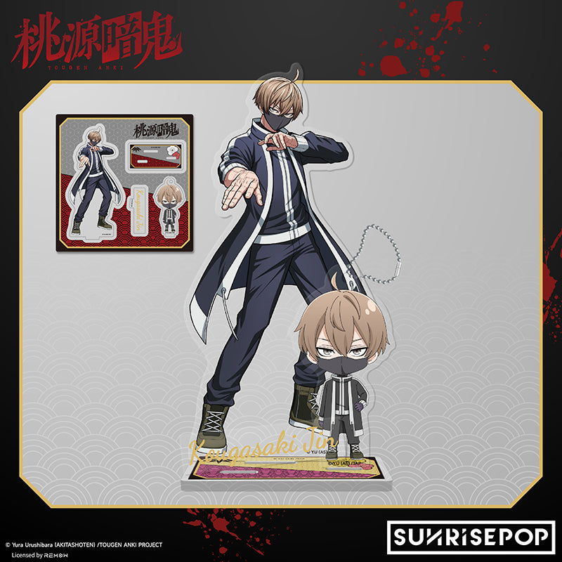 Tougen Anki Acrylic Character Stand – Shiki Ichinose, Jin Kougasaki, Naito Mudano & Kyōya Oiranzaka