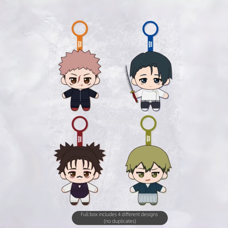 【Pre-sale】SUNRISEPOP Jujutsu Kaisen Season 3 Plush Keychain Anime Character Doll Soft Toy Pendant Bag Charm Collectible