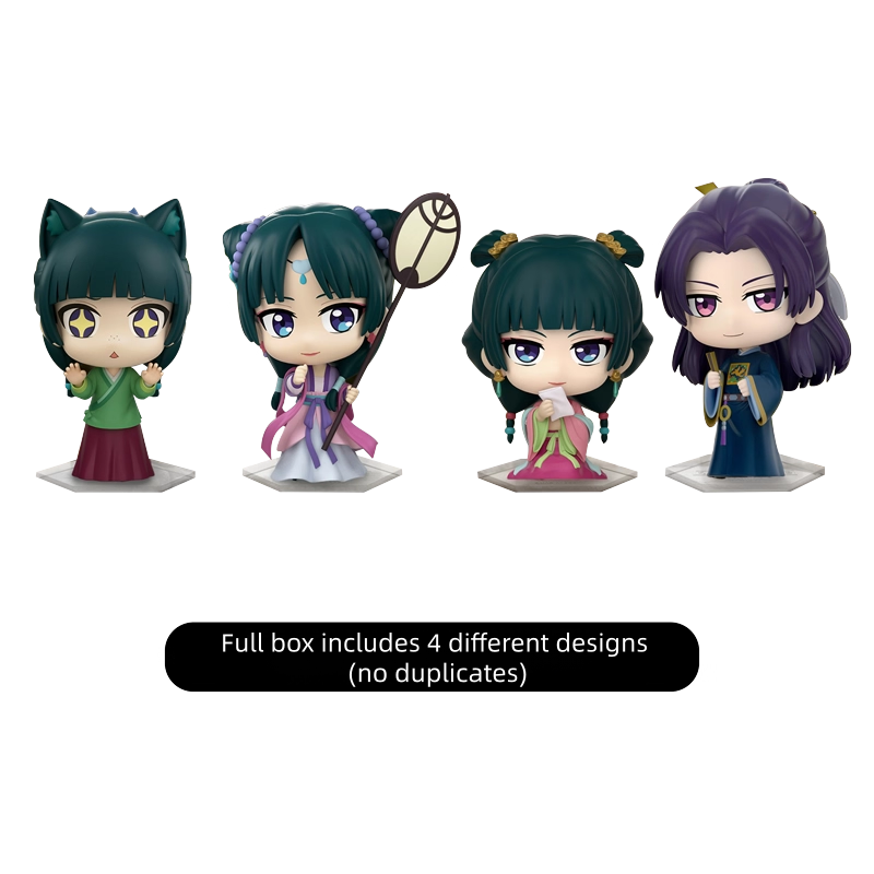 SUNRISEPOP The Apothecary Diaries Maomao & Jinshi Chibi Figure Blind Box Collectible