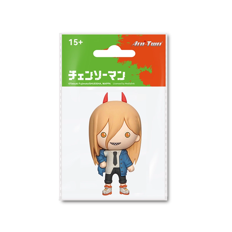 Chainsaw Man 3D Stereo Magnet Bozita Chainsaw Man Comic Surrounding Trendy Toys Anime