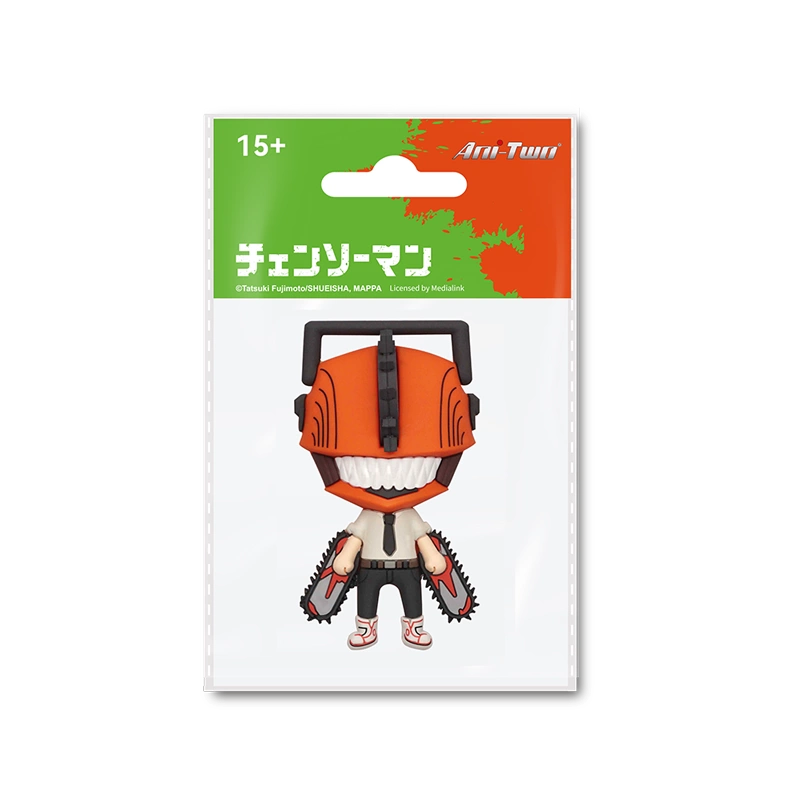 Chainsaw Man 3D Stereo Magnet Bozita Chainsaw Man Comic Surrounding Trendy Toys Anime