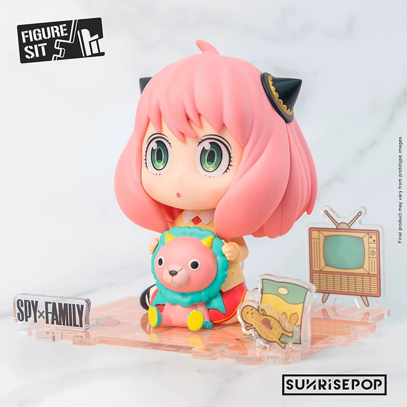 SPYxFAMILY Aniya anime cute Q cute sitting doll figure trendy play