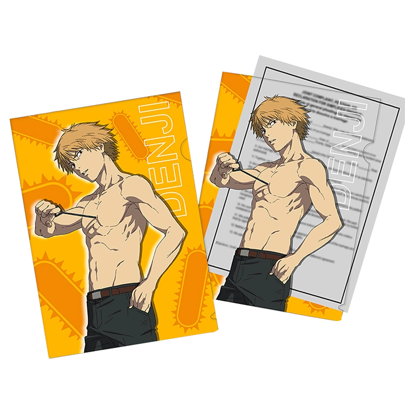 Chainsaw Man animation peripherals Chainsaw Man Denjibochi Tamachima folder file bag