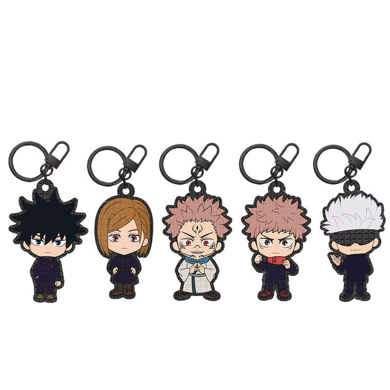 Jujutsu Kaisen peripheral keychain ring Tiger Stick Hisahito embroidery patch embroidery pendant anime peripheral