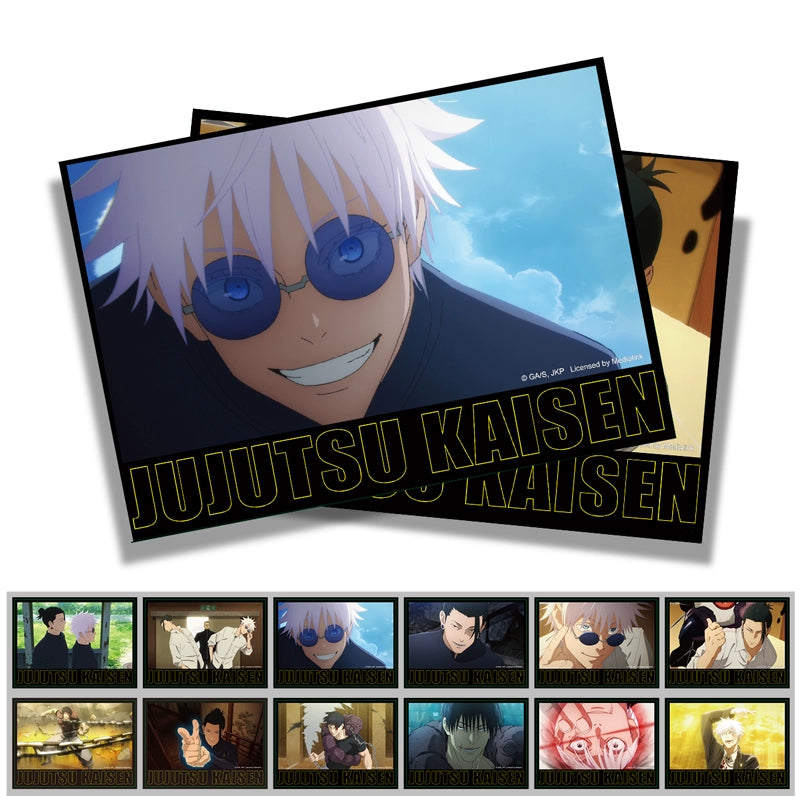 Jujutsu Kaisen Season 2 Peripheral Gojo Gayu Jie Colored Paper Postcard Set 12 Sheets Complete Set