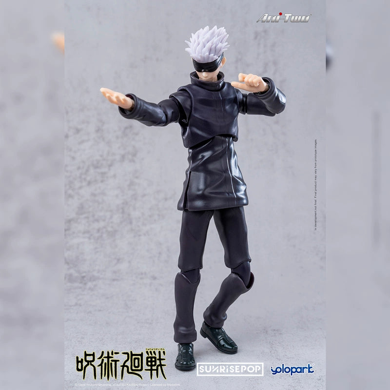 Jujutsu Kaisen Gojo Satoru Itadori Yuji Fushiguro Megumi 21cm Jointed Action Doll Figure