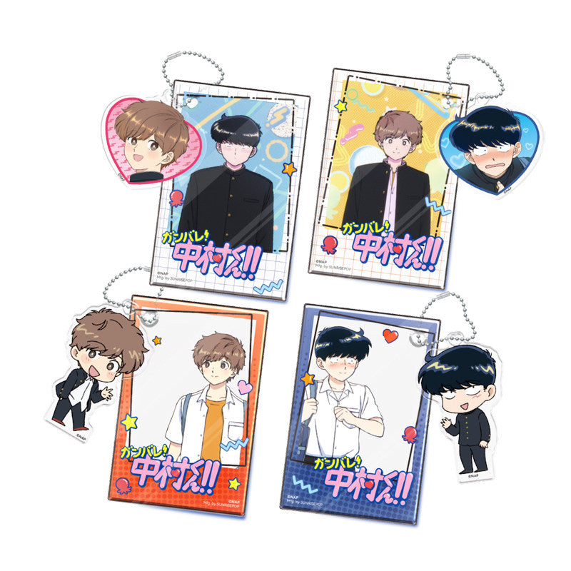 SUNRISEPOP Go for It, Nakamura-kun Hirose Aki Character Acrylic Keychain