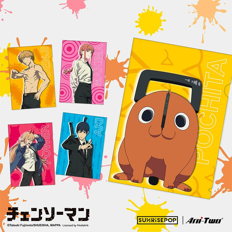 Chainsaw Man animation peripherals Chainsaw Man Denjibochi Tamachima folder file bag