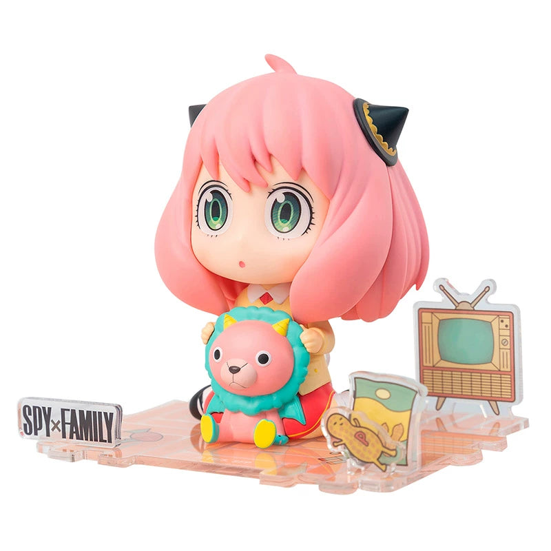 SPYxFAMILY Aniya anime cute Q cute sitting doll figure trendy play