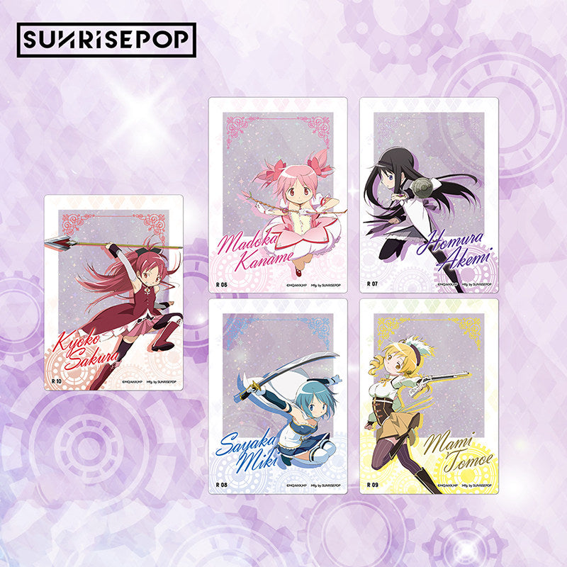 SUNRISEPOP Puella Magi Madoka Magica Madoka Kaname & Homura Akemi Character Card Blind Pack