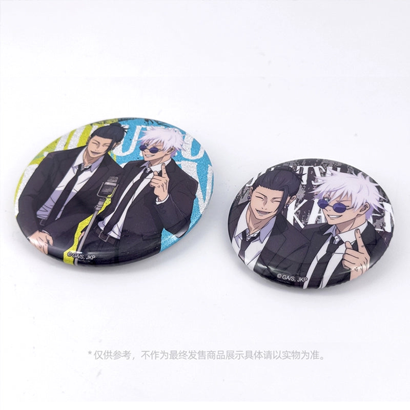 Jujutsu Kaisen Baji Badge Merchandise Gojo Satoru Geto Kayuki manzai pattern double badge set