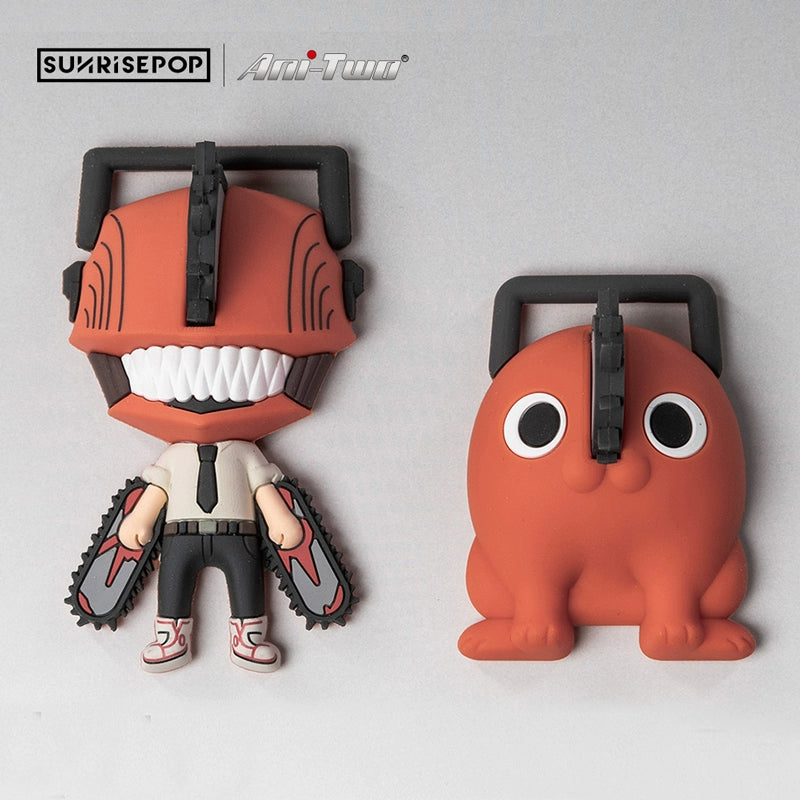 Chainsaw Man 3D Stereo Magnet Bozita Chainsaw Man Comic Surrounding Trendy Toys Anime