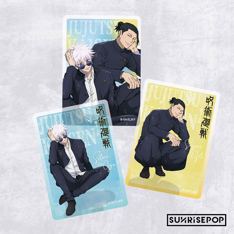 Jujutsu Kaisen Season 2 Gojo Satoru Summer Oil Geto Leisure Sitting Series Collection Card Transparent Card
