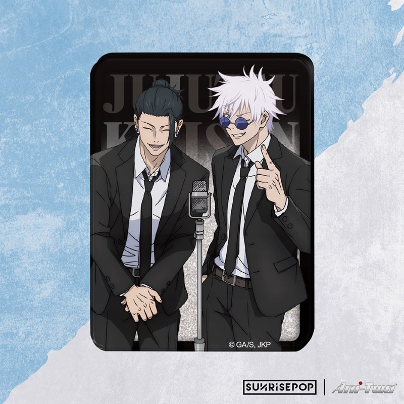 Jujutsu Kaisen Gojo Satoru Geto Kagyu manzai set double acrylic flow sand card