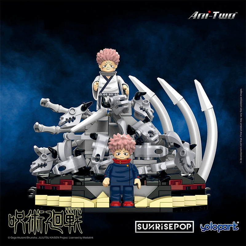 Jujutsu Kaisen Comic Building Blocks Scene Set Gojo Satoru Assembled Figure Ornaments Trendy Play