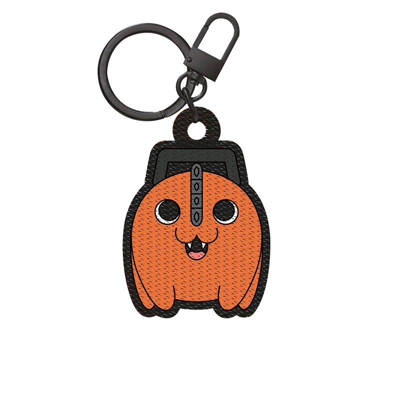 Chainsaw Man peripheral key ring Pochita embroidery patch embroidery pendant anime peripheral hand model