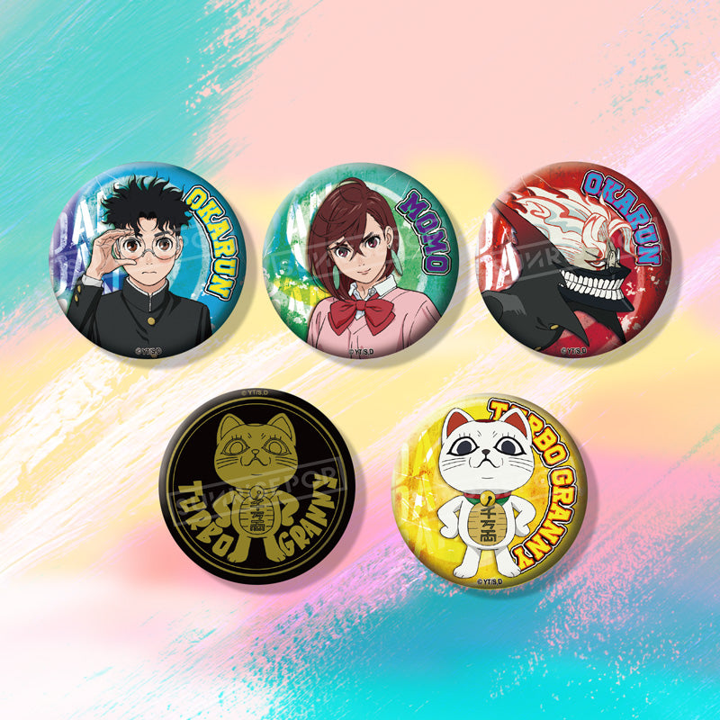 Dandadan Supernatural Armed Dangdang Turbo Granny Badge Baji