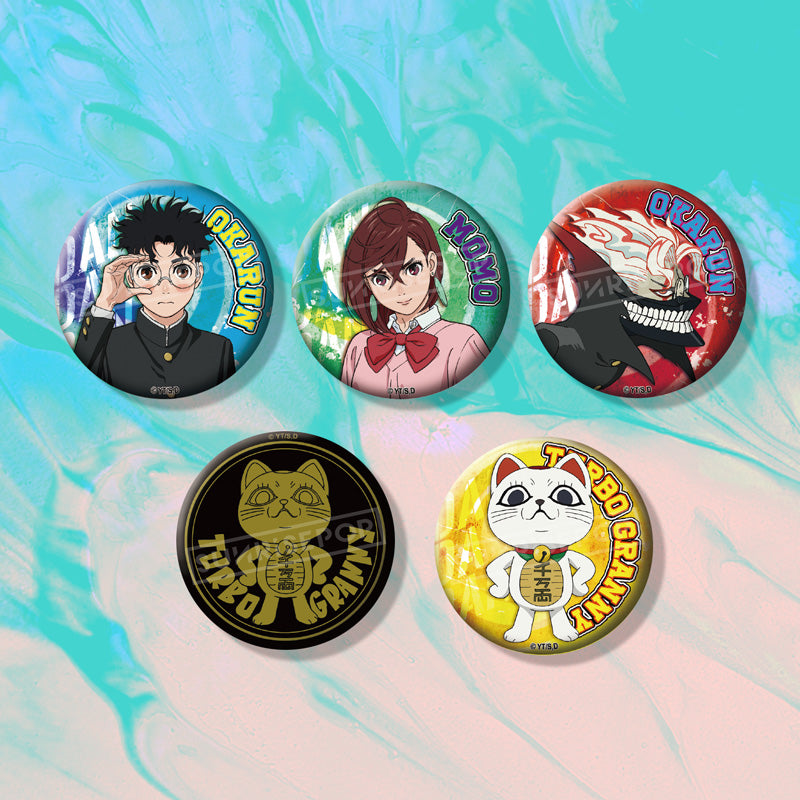 Dandadan Supernatural Armed Dangdang Turbo Granny Badge Baji