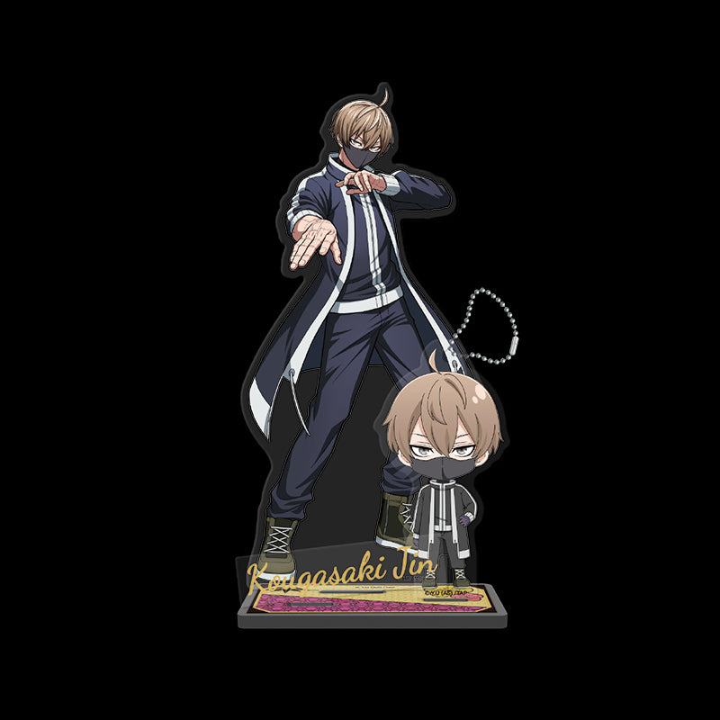 Tougen Anki Acrylic Character Stand – Shiki Ichinose, Jin Kougasaki, Naito Mudano & Kyōya Oiranzaka