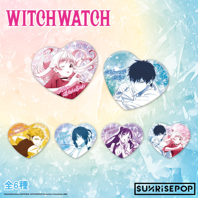 Witch Watch - Badge - Set 01
