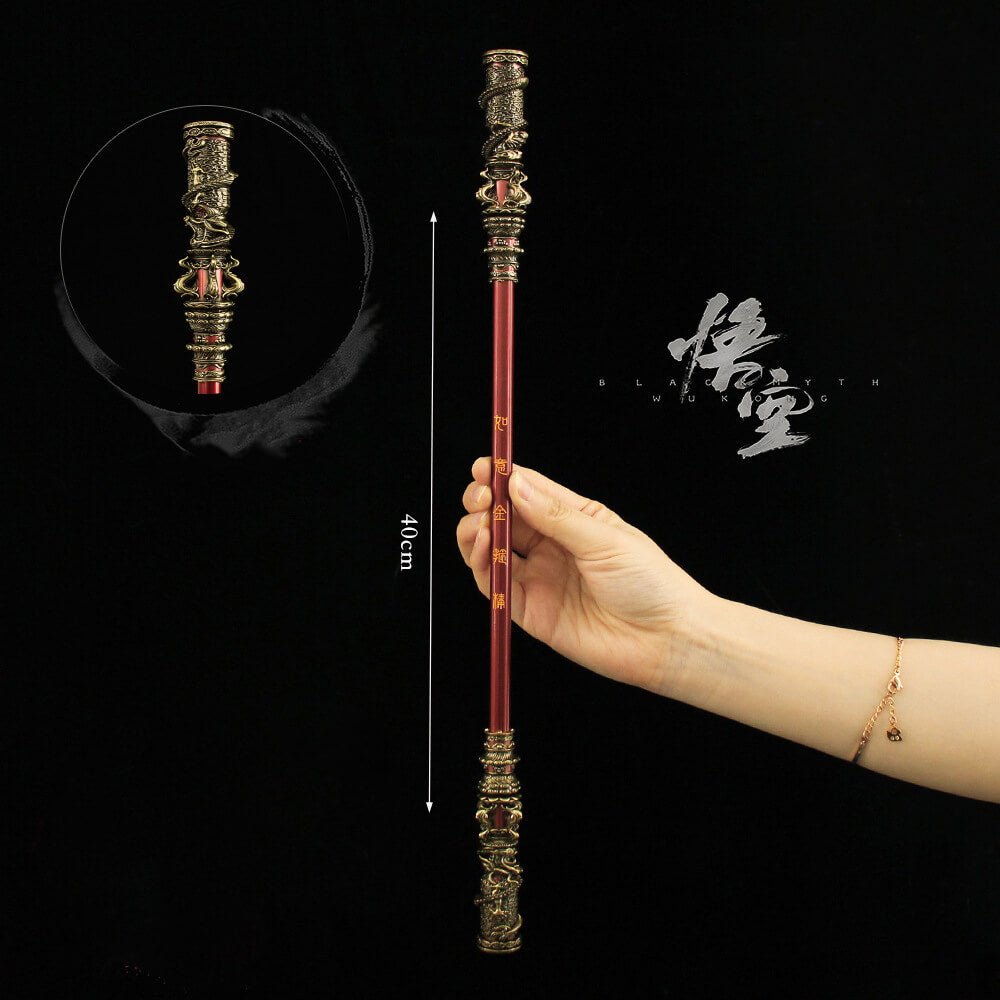 Black Myth Wukong Ruyi Jingu Bang Miniature Toy Figurine - SUNRISEPOPBlack Myth Wukong Ruyi Jingu Bang Miniature Toy FigurineBronze15.8 inches(40cm)SUNRISEPOPBlack Myth Wukong Ruyi Jingu Bang Miniature Toy FigurineSUNRISEPOP