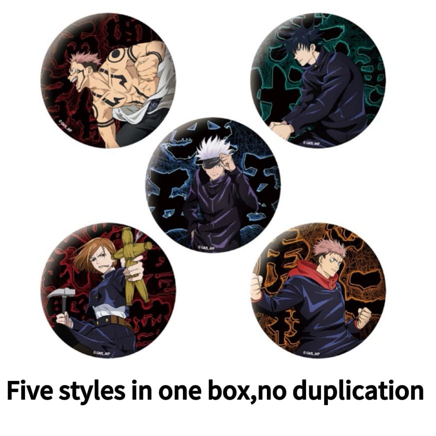 Jujutsu Kaisen Second Season Gojo Satoru Anime Merchandise Flash Crafts Badge - SUNRISEPOPJujutsu Kaisen Second Season Gojo Satoru Anime Merchandise Flash Crafts BadgeA box of version ASUNRISEPOPJujutsu Kaisen Second Season Gojo Satoru Anime Merchandise Flash Crafts BadgeSUNRISEPOP