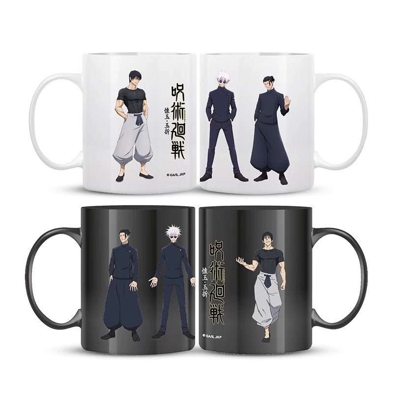 Jujutsu Kaisen Second Season Gojo Satoru Geto Suguru Fushiguro Toji Anime Merchandise Mug - SUNRISEPOPJujutsu Kaisen Second Season Gojo Satoru Geto Suguru Fushiguro Toji Anime Merchandise MugwhiteSUNRISEPOPJujutsu Kaisen Second Season Gojo Satoru Geto Suguru Fushiguro Toji Anime Merchandise MugSUNRISEPOP