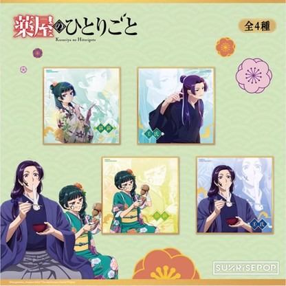 SUNRISEPOP The Apothecary Diaries Maomao & Jinshi Festival Series Illustration Shikishi Art Board