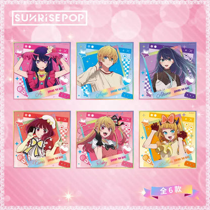 Oshi no Ko Hoshino Ai Aqua Ruby Anime Shikishi