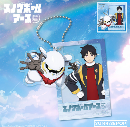 [Pre-order] SUNRISEPOP Snowball Earth Tetsuo Snow Man Character Acrylic Keychain