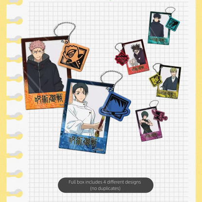 SUNRISEPOP Jujutsu Kaisen Season 3 Acrylic Keychain Anime Character Pendant Keyring Gojo Yuji Megumi Bag Charm