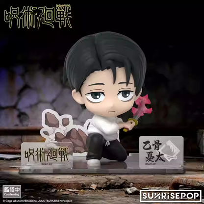 SUNRISEPOP Jujutsu Kaisen Season 3 Culling Game Mini Figures Anime Collectible Figurines Chibi Desk Decor Toy Set