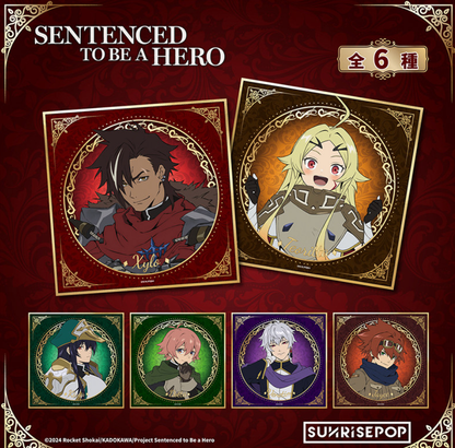 [Pre-order] SUNRISEPOP Sentenced to Be a Hero Cero & Teoritta Character Shikishi Art Board
