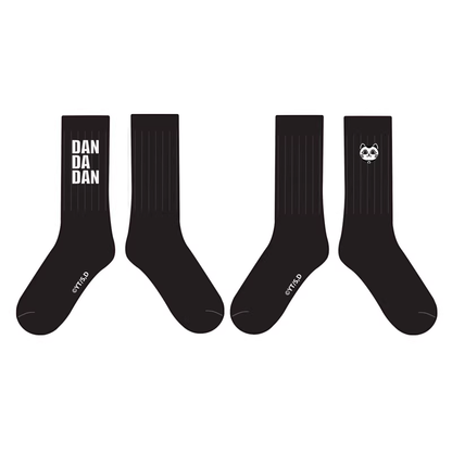SUNRISEPOP Dandadan Turbo Granny Black & White Cotton Socks Anime Merchandise
