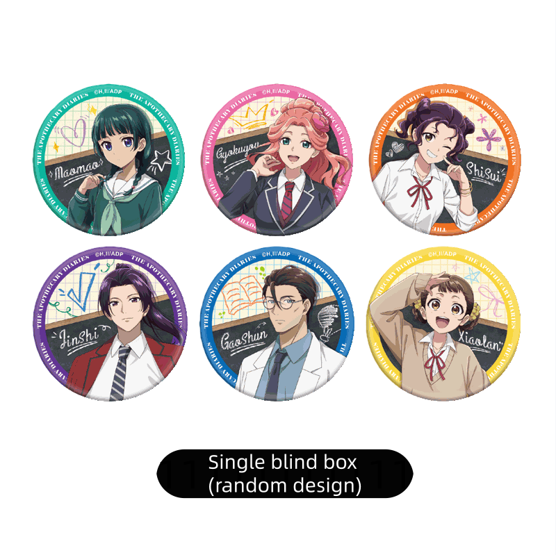 SUNRISEPOP The Apothecary Diaries April Fools’ Academy Series Blind Badge Pack