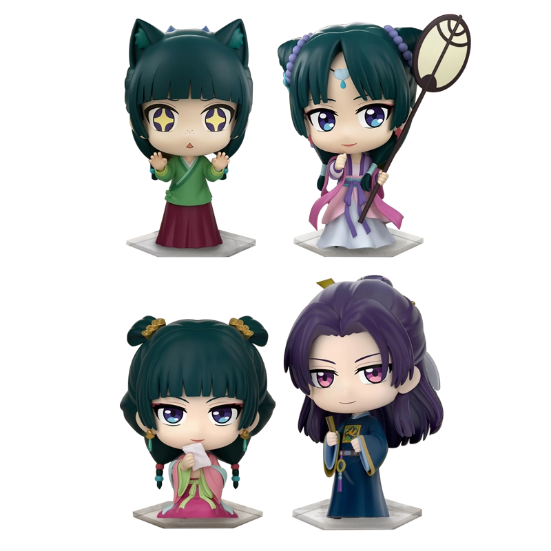 SUNRISEPOP The Apothecary Diaries Maomao & Jinshi Chibi Figure Blind Box Collectible