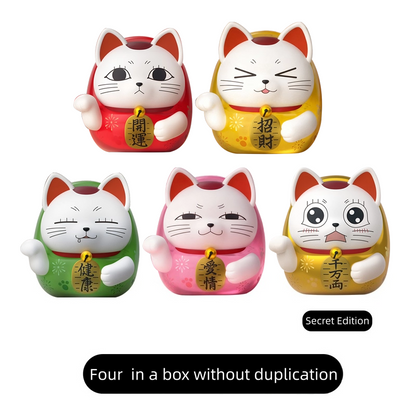 SUNRISEPOP Dandadan Turbo Granny Daruma Lucky Cat Blind Box Figure