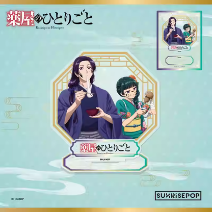 SUNRISEPOP The Apothecary Diaries Maomao & Jinshi Double Acrylic Stand – Festival Seasonal Series Character Display Figure