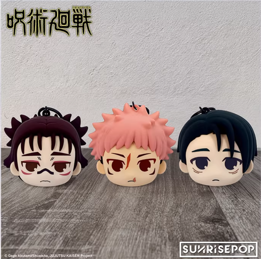 SUNRISEPOP Jujutsu Kaisen Season 3 Coin Purse Anime Character Wallet Mini Zipper Pouch Keychain Bag Charm
