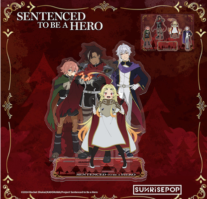 [Pre-order] SUNRISEPOP Sentenced to Be a Hero Cero & Teoritta Acrylic Stand Figure – Character Display