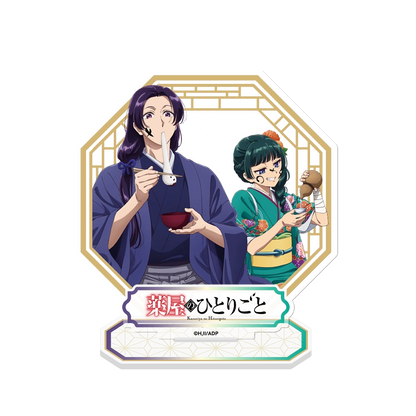 SUNRISEPOP The Apothecary Diaries Maomao & Jinshi Double Acrylic Stand – Festival Seasonal Series Character Display Figure