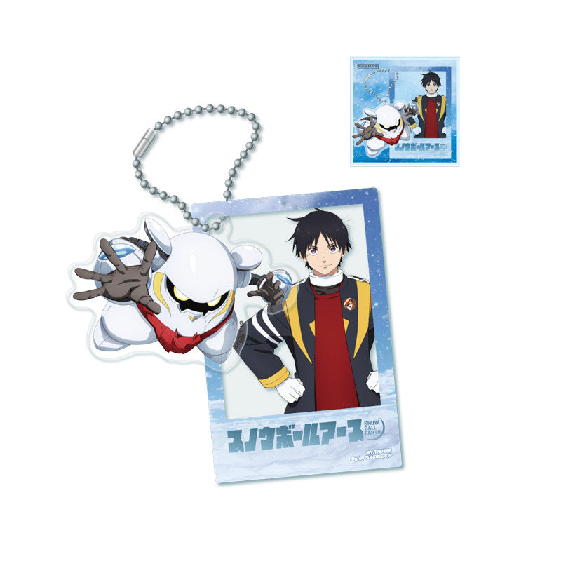 [Pre-order] SUNRISEPOP Snowball Earth Tetsuo Snow Man Character Acrylic Keychain