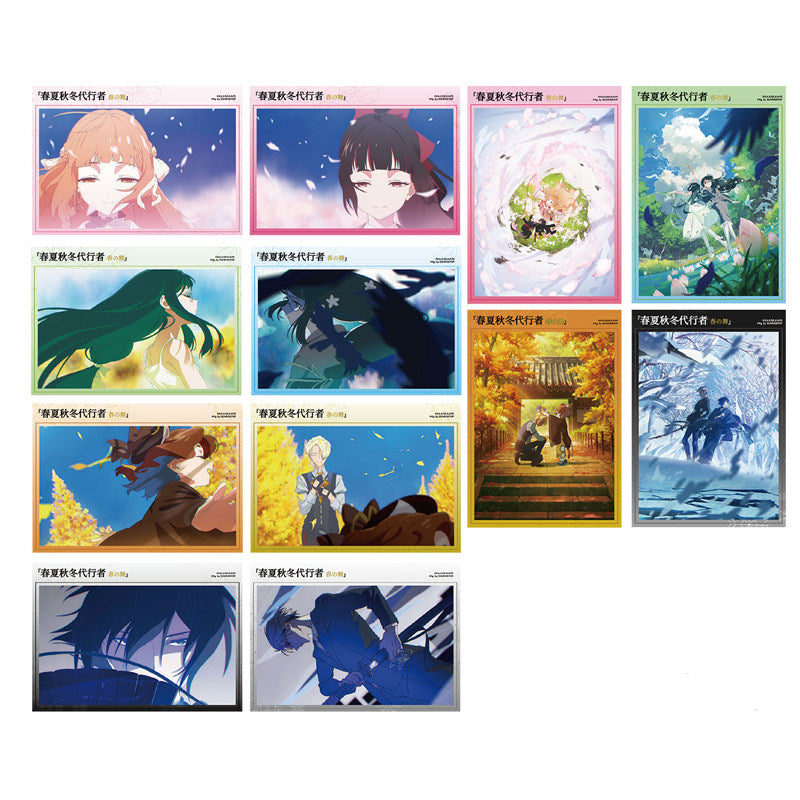 [Pre-order] SUNRISEPOP Agents of the Four Seasons Character Postcard Collection Set